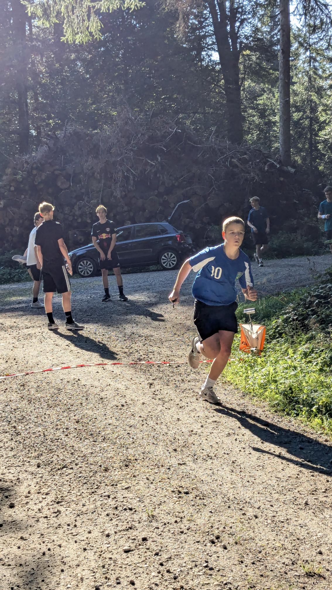 Start beim Crosslauf