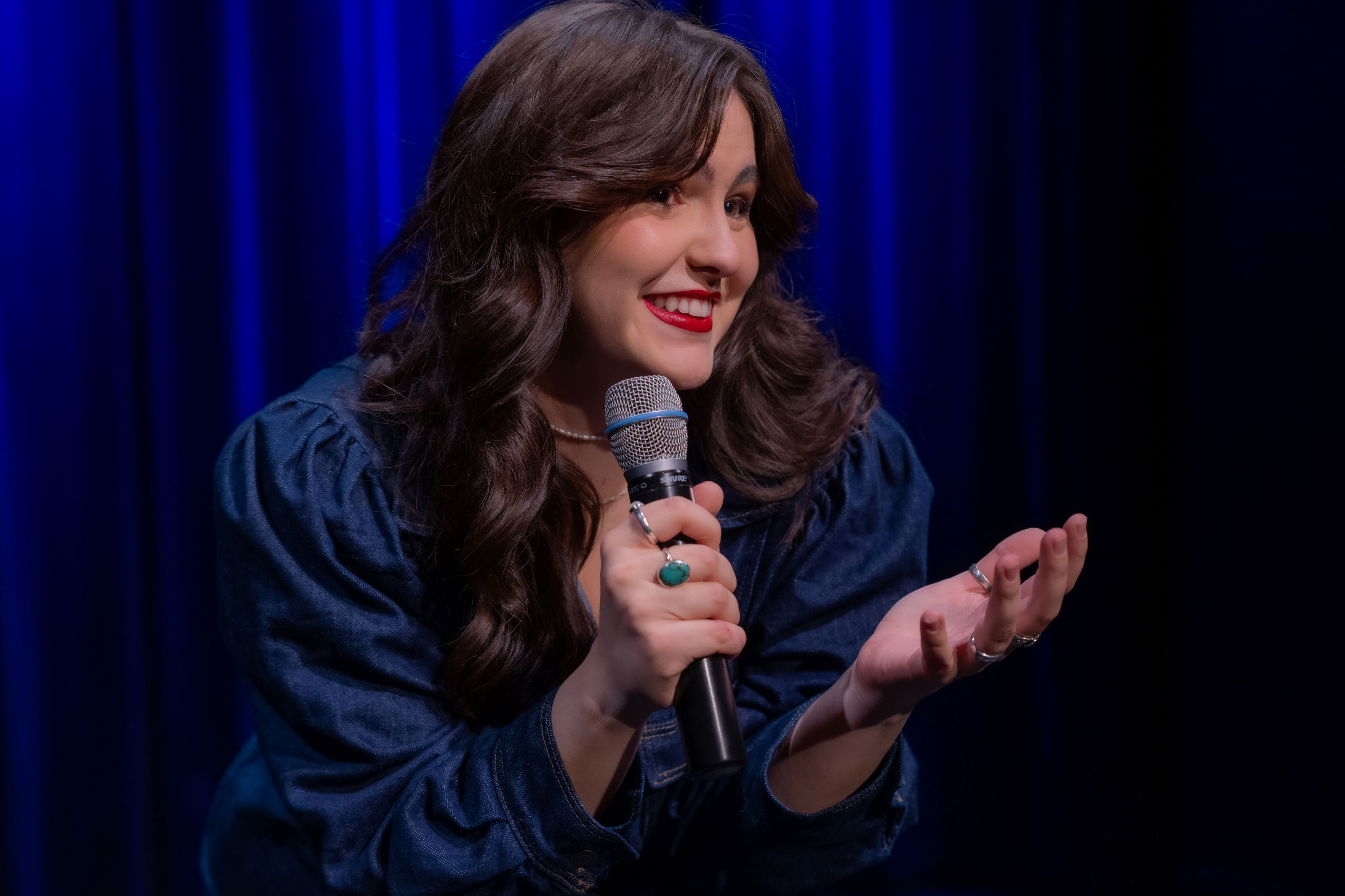 Julia Steiner auf der Bühne