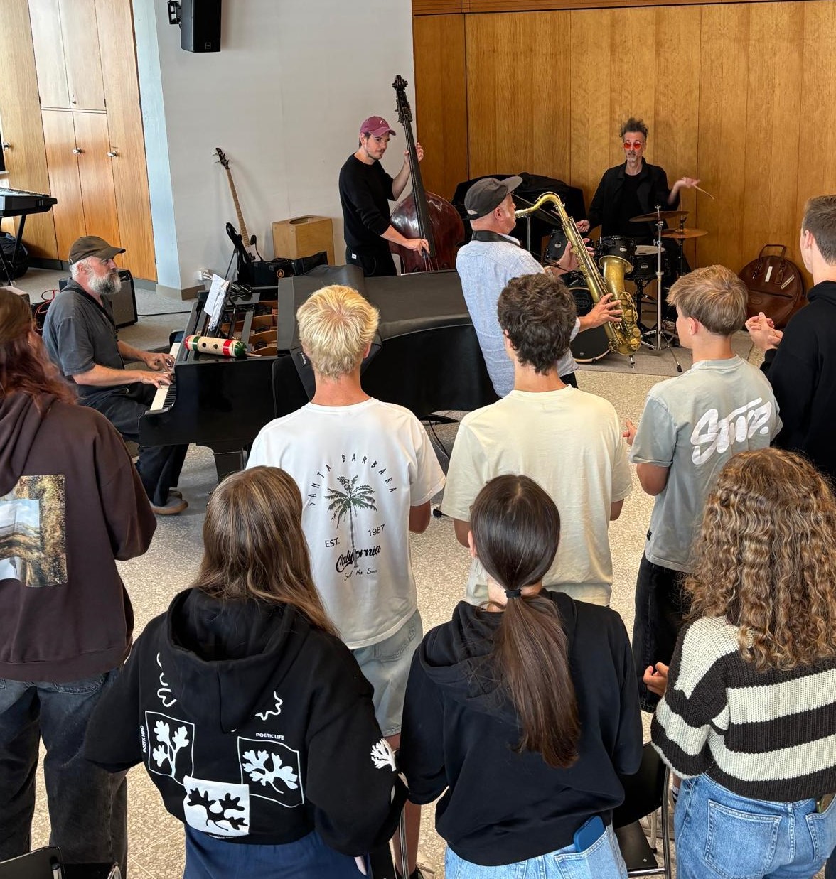 Klasse beim Workshop